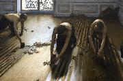 Gustave Caillebotte The Floor Scrapers (nn020 oil painting